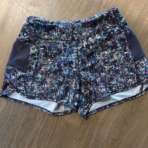 Athleta girl record breaker 3" short size M (8-10)